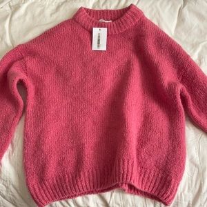 NWT Oak + Fort Pink Oversized Sweater!